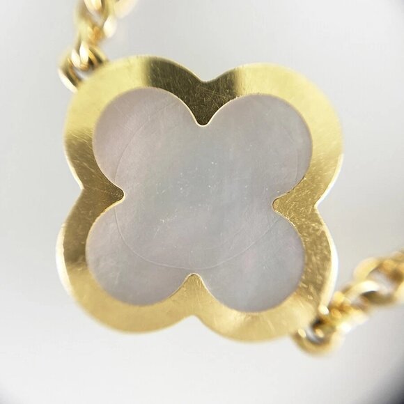 Van Cleef & Arpels Pure Alhambra Yellow gold shell Bracelet - Picture 7 of 14